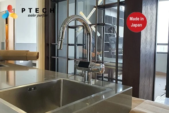 Lắp đặt máy điện giải tạo nước ion kiềm Trim Ion Gracia